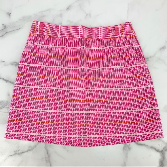 VINEYARD VINES Skirt Whale Stripe Rhododendron NWT - Picture 2 of 16